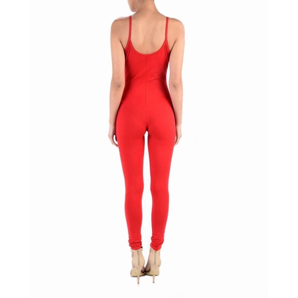 🎉HP🎉 Spaghetti Strap Bodycon Jumpsuit - Picture 4 of 8